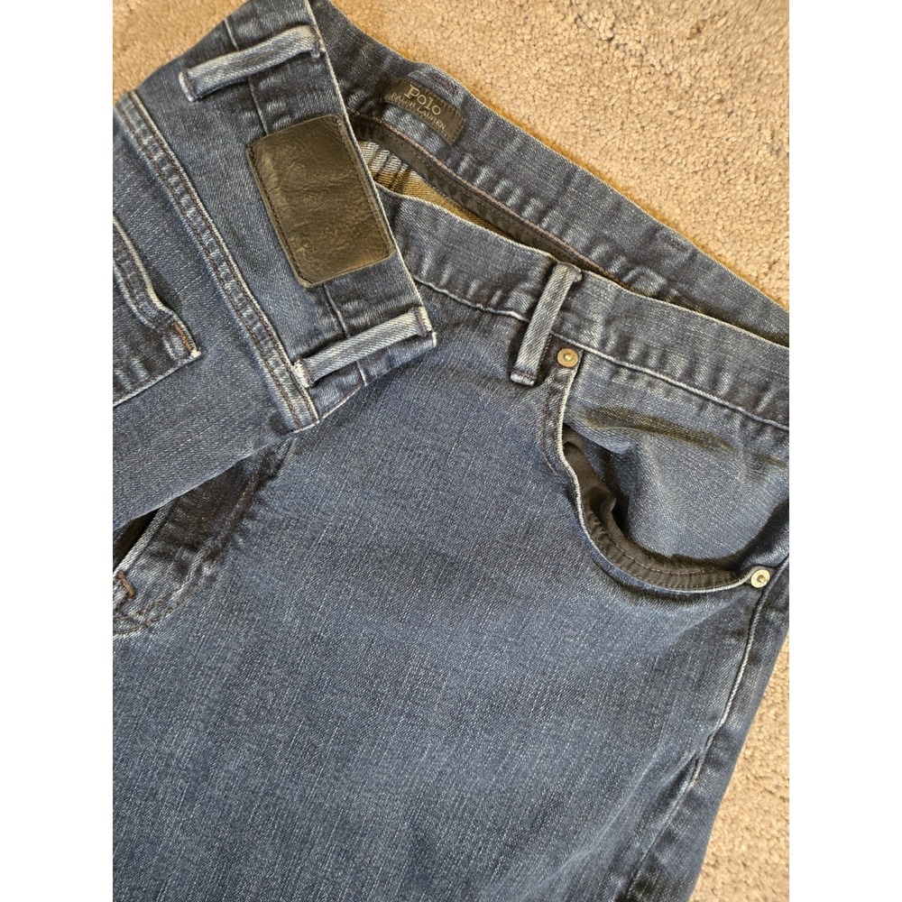 Polo Ralph Lauren Blue Jeans 46B x 32 Mens Relaxed Denim